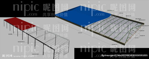 钢结构厂房内部结构示意图图片